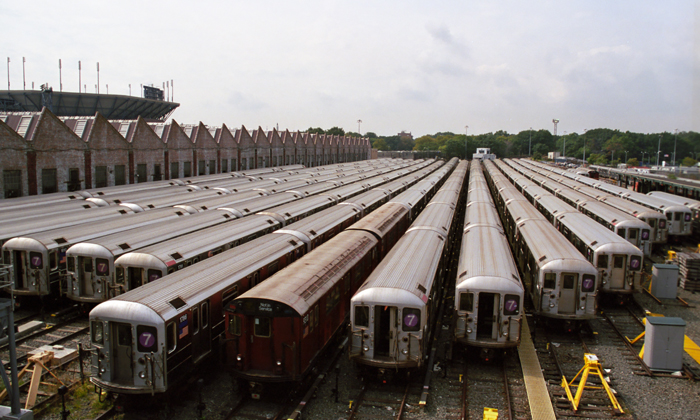 flushing meddows subway depot